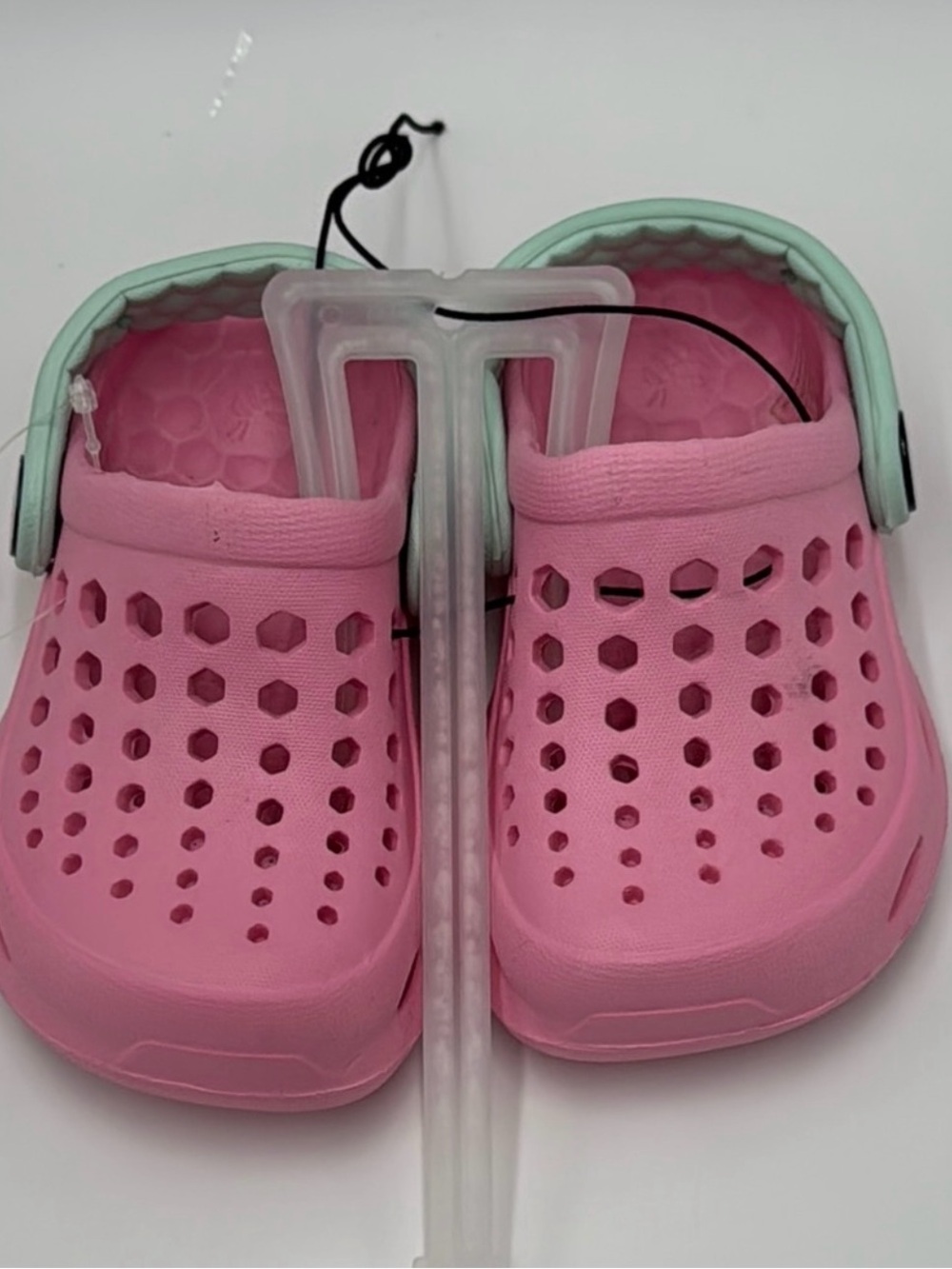 NWT Joybees Kids' Active Clog - Soft Pink / Mint,
Size 4/5 - Picture 2 of 7